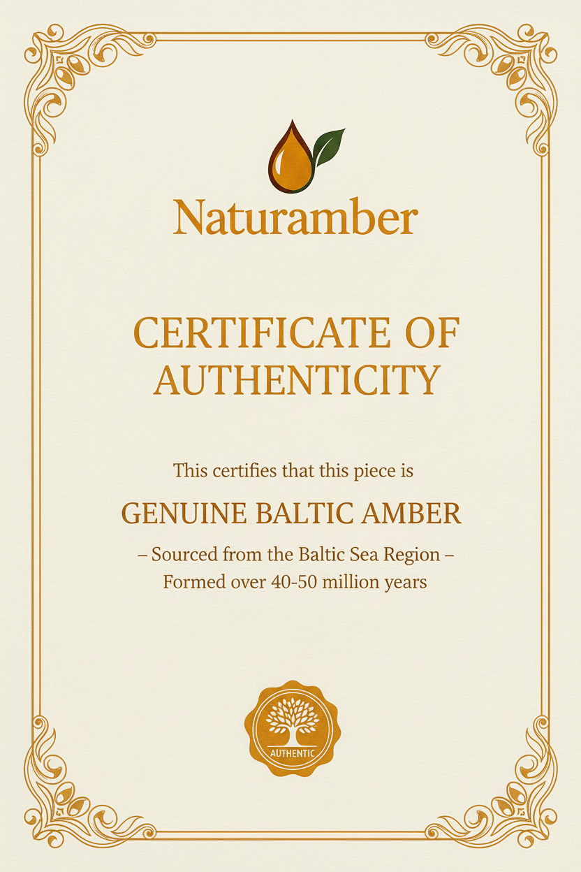 Naturamber Certificate - Minimal