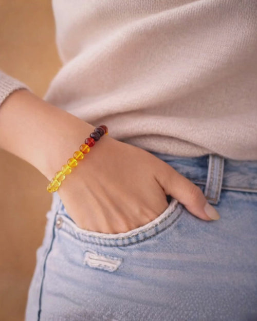video about the rainbow bracelet
